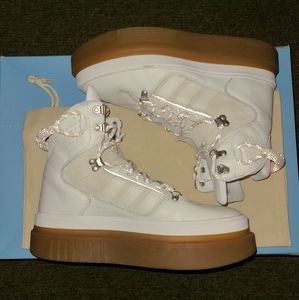 IVY PARK SUPER SLEEK BOOT WHITE